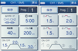 EMSモードの機能
