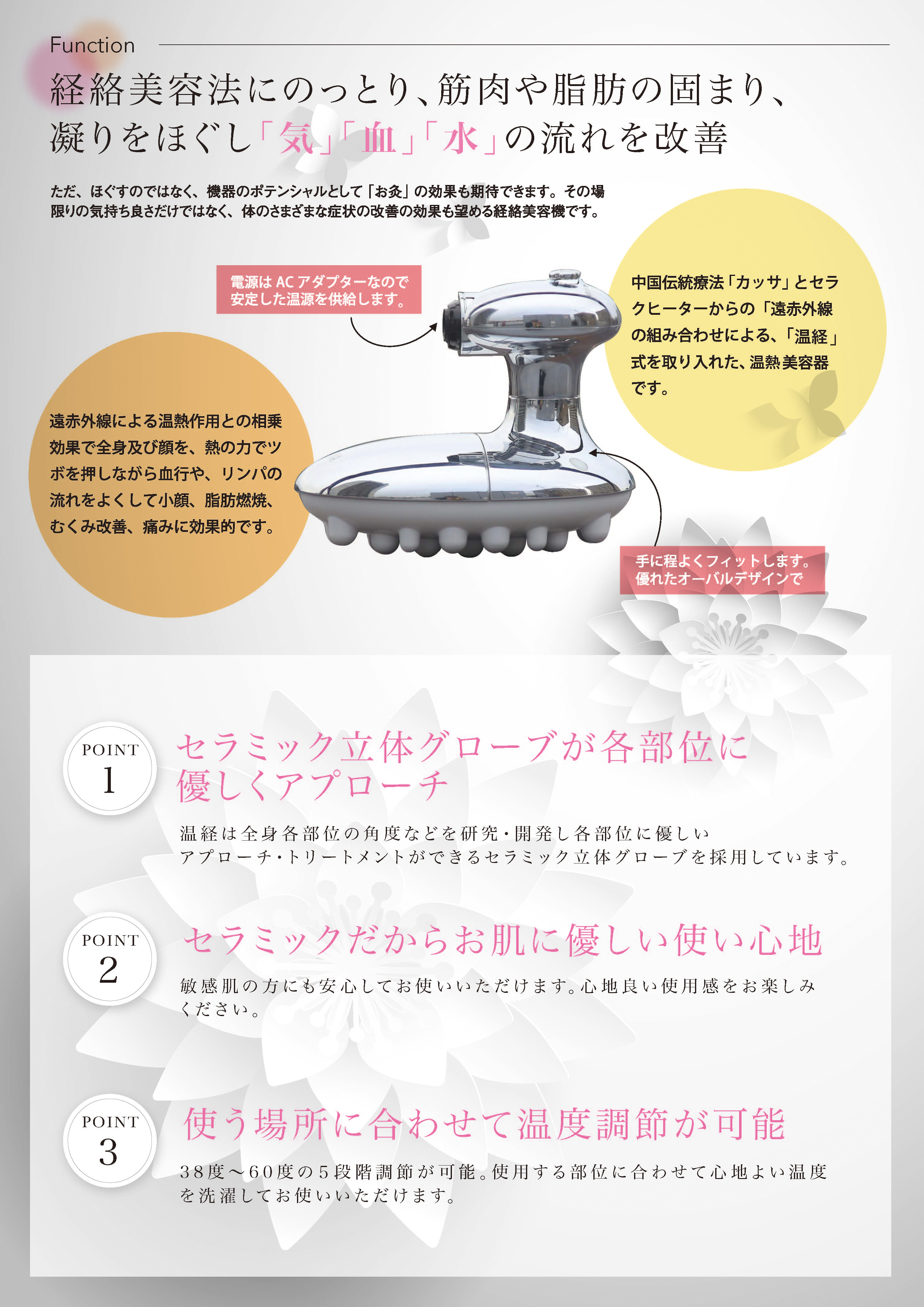 温熱マッサージ機器　温経　うんけい