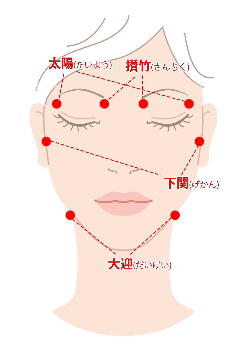 貼るだけ美容鍼(円皮鍼)33本 貼る場所の説明入り！ - その他